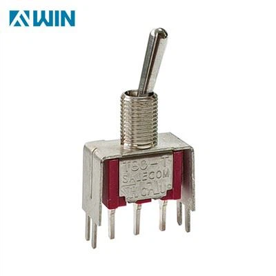 Cloi 3 Pin Ymlaen{{1}Ar Mini Toggle Switch